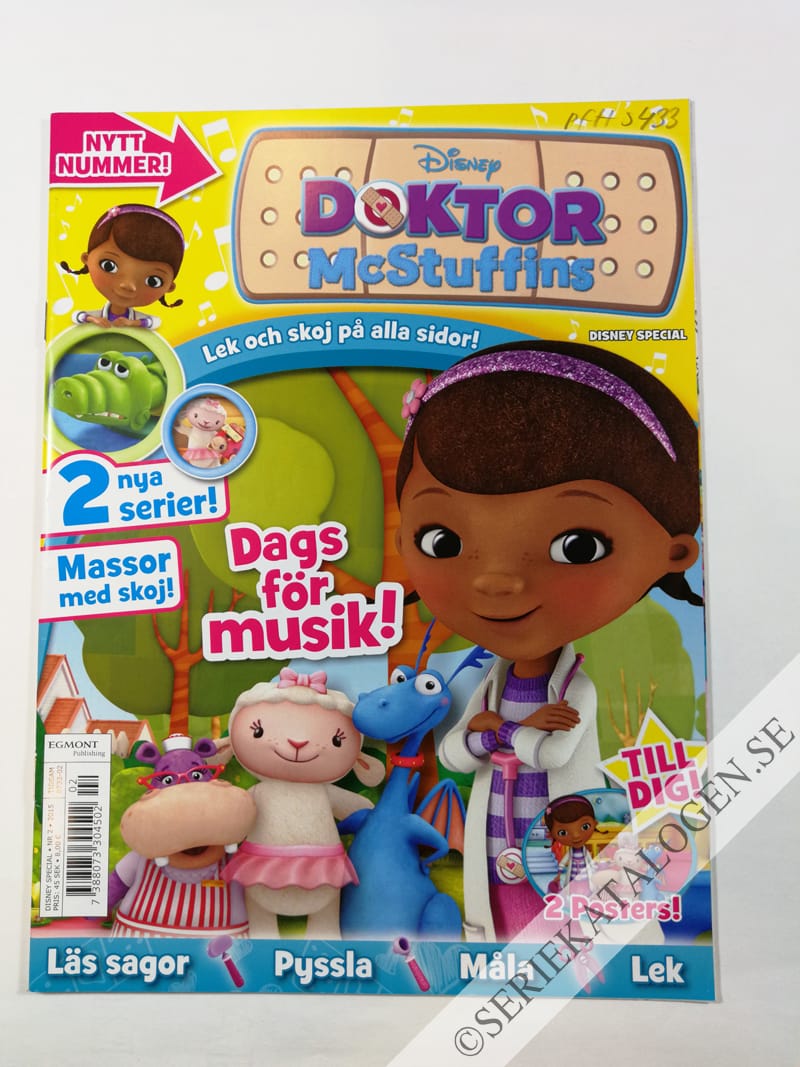Framsida på Disney special Doktor McStuffins (2015)
