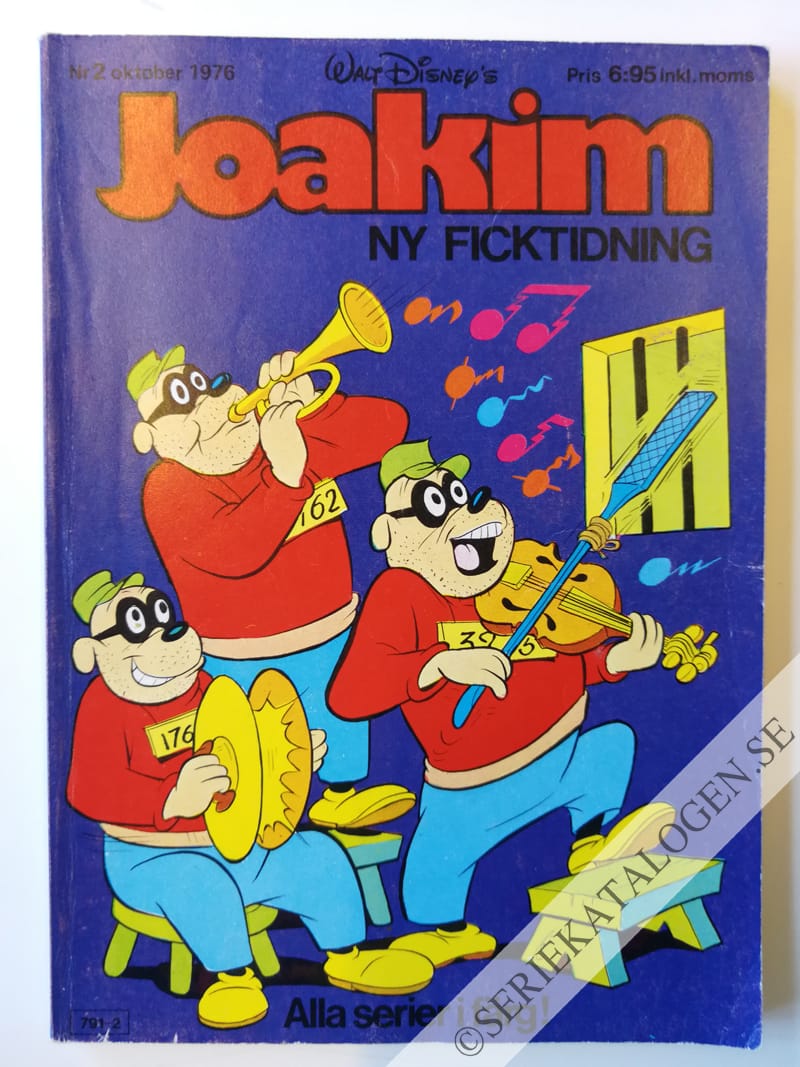 Framsida på Joakim #2 (1976)