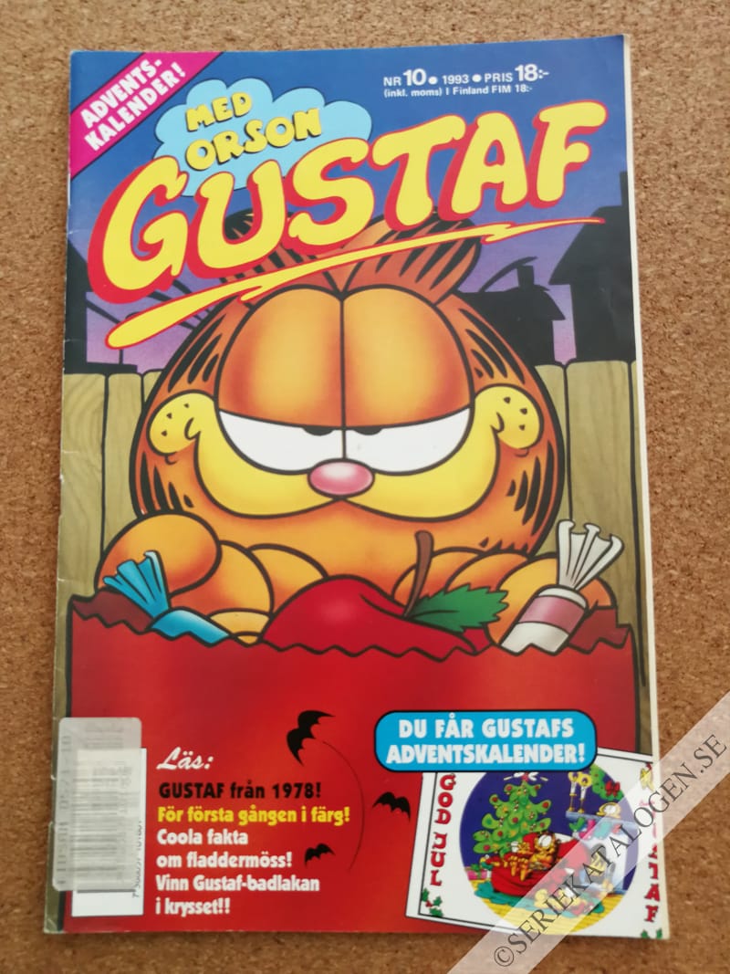 Framsida på Gustaf #10 (1993)