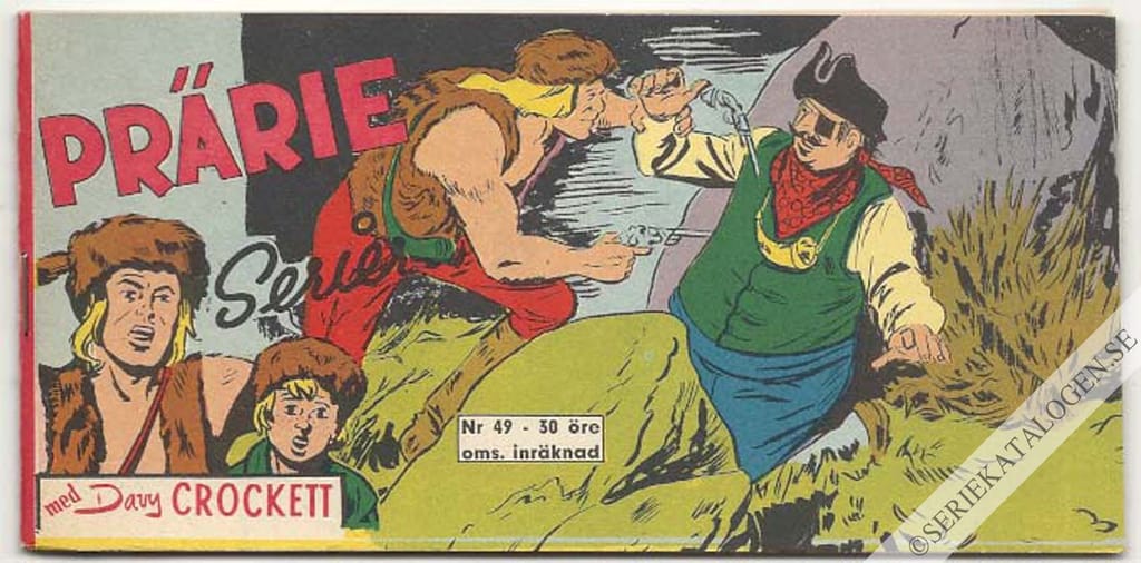 Framsida på Prärie-serier #49 (1960)