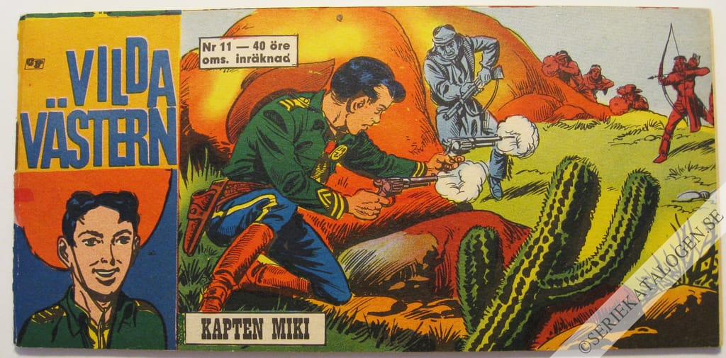 Framsida på Vilda Västern #11 (1964)