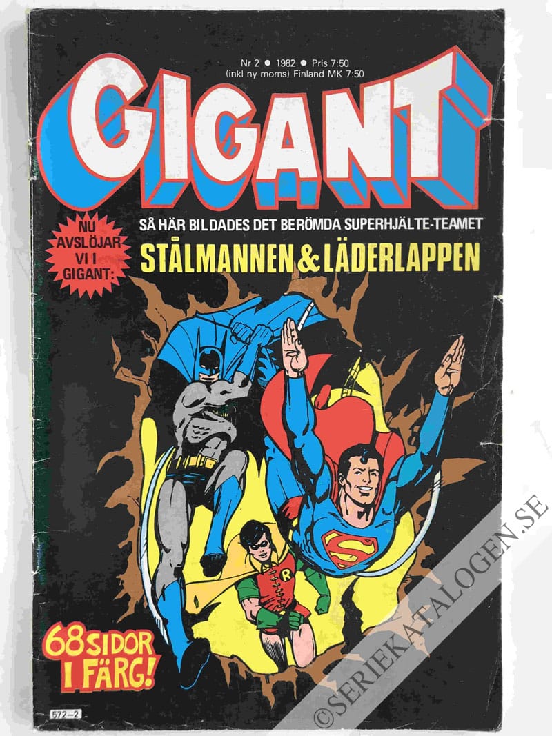 Framsida på Gigant #2 (1982)