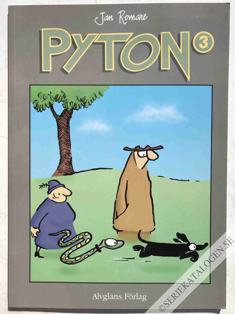Framsida på Pyton #3 (1998)