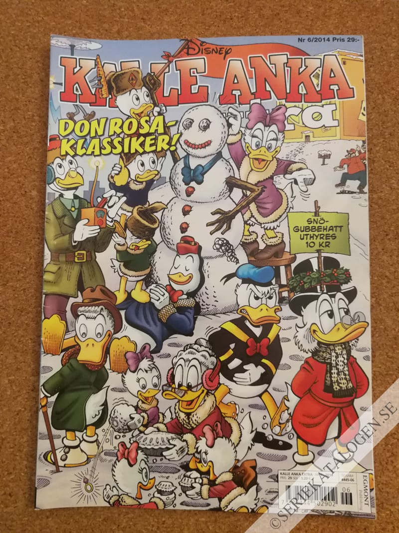 Framsida på Kalle Anka Extra #6 (2014)