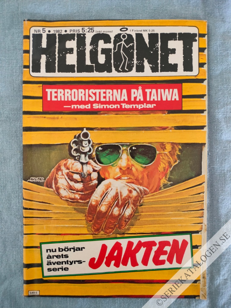 Framsida på Helgonet #5 (1982)