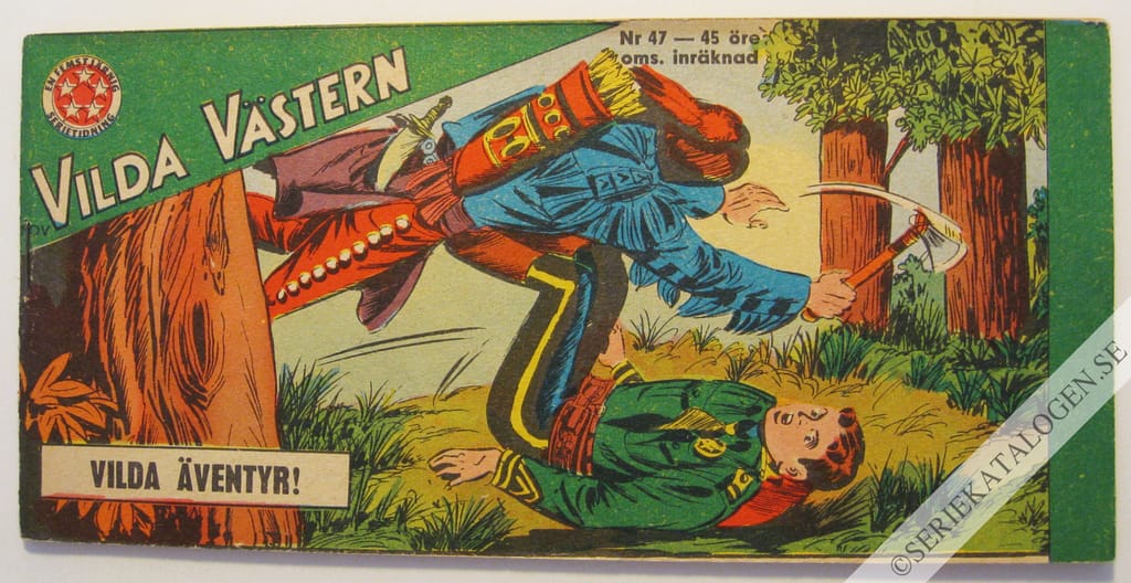 Framsida på Vilda Västern #47 (1966)