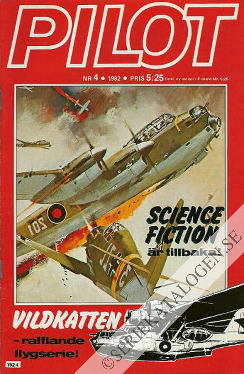 Framsida på Pilot-22 #4 (1982)