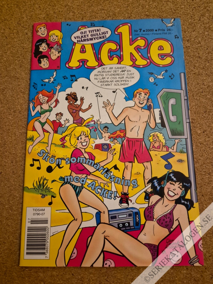 Framsida på Acke #7 (2000)