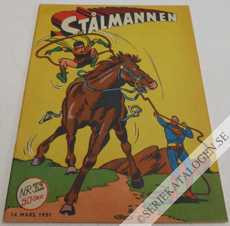 Framsida på Stålmannen #32 (1951)