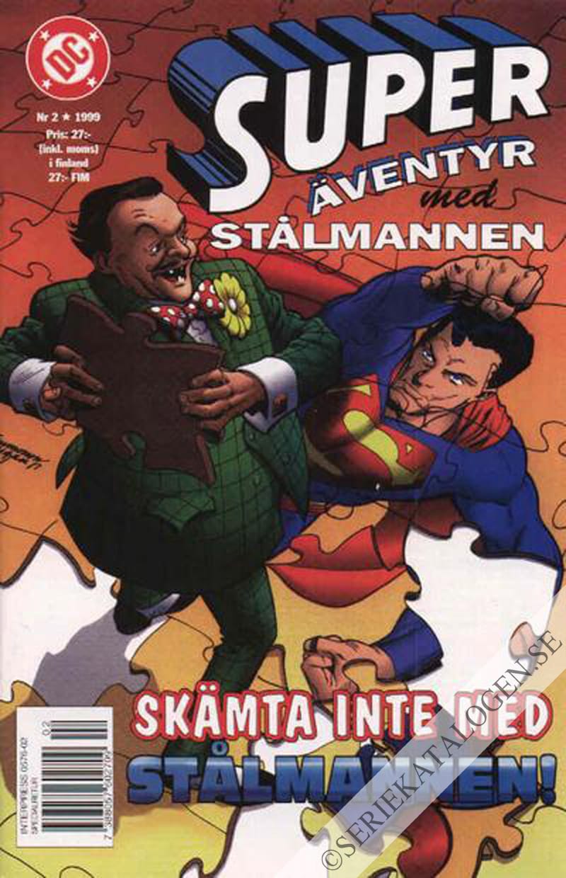 Framsida på Super-äventyr #2 (1999)
