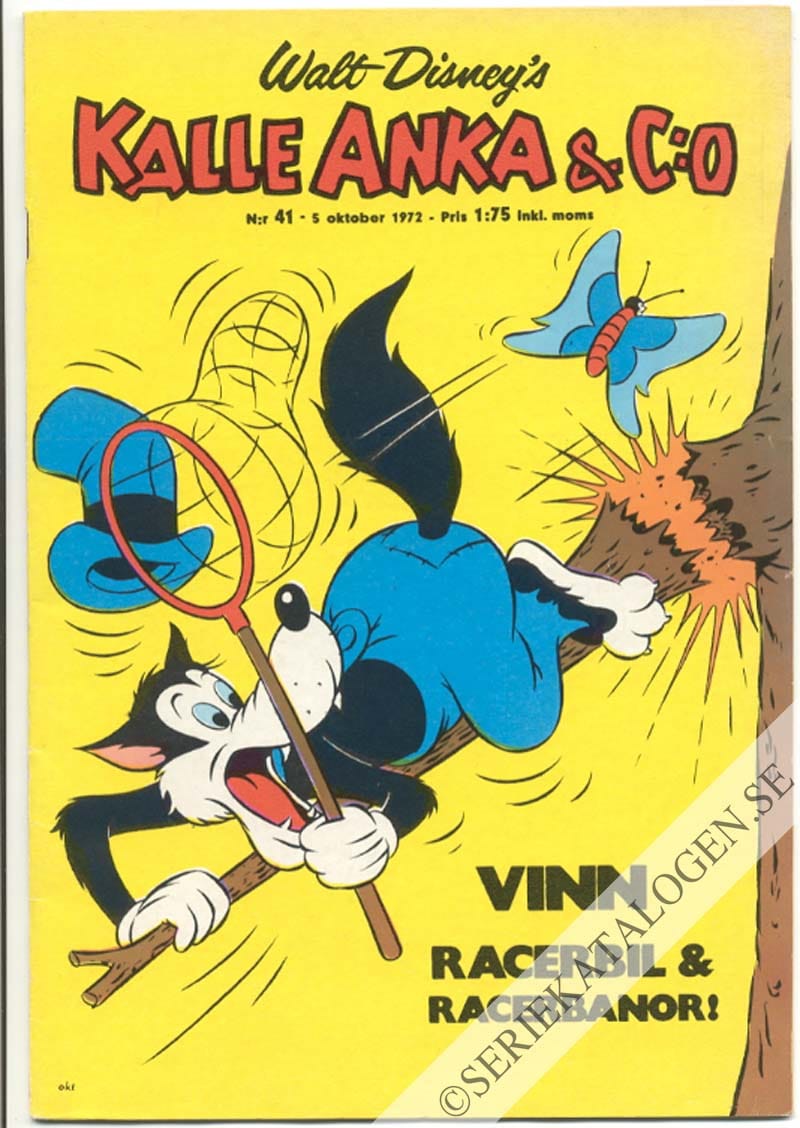 Framsida på Kalle Anka & C:o #41 (1972)
