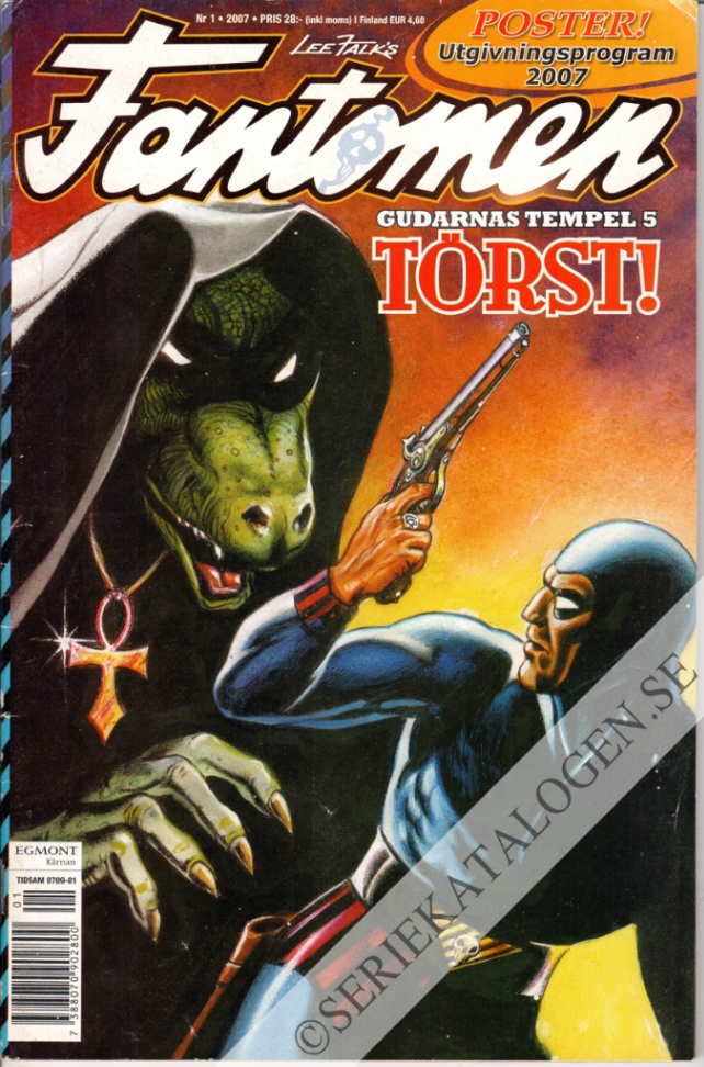 Framsida på Fantomen #1 (2007)
