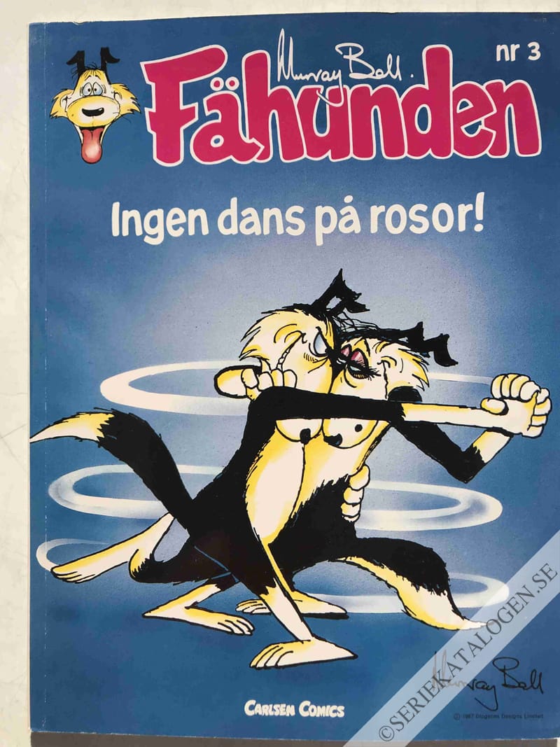 Framsida på Fähunden Ingen dans på rosor! (1993)