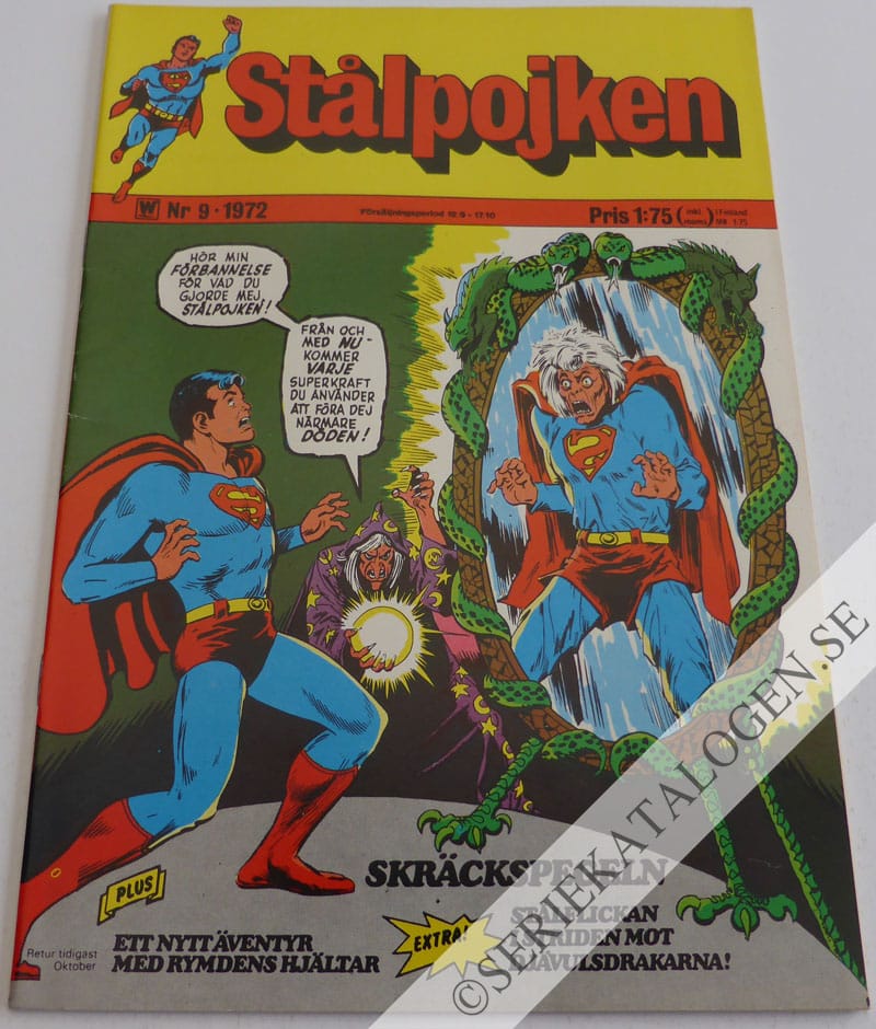 Framsida på Stålpojken #9 (1972)