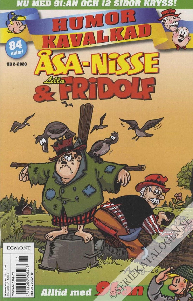 Framsida på Humorkavalkad #2 (2020)