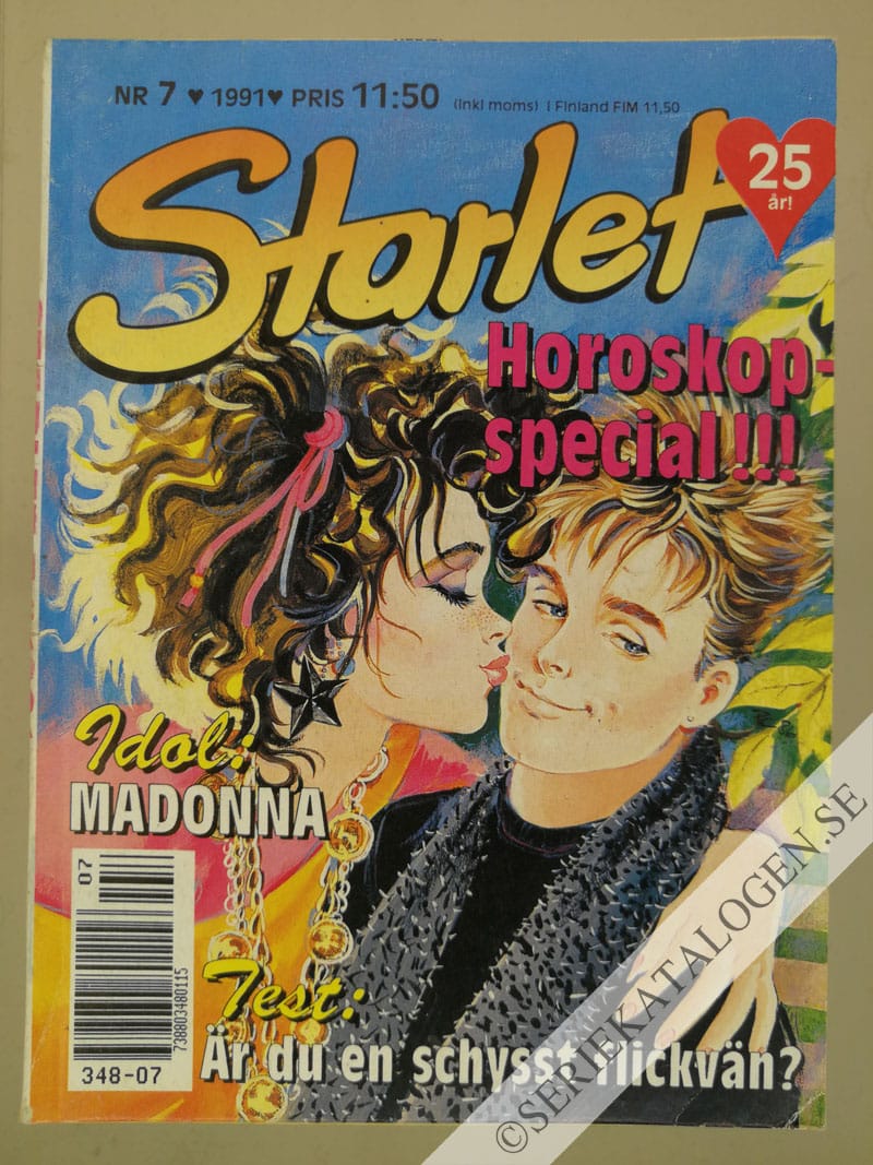 Framsida på Starlet #7 (1991)
