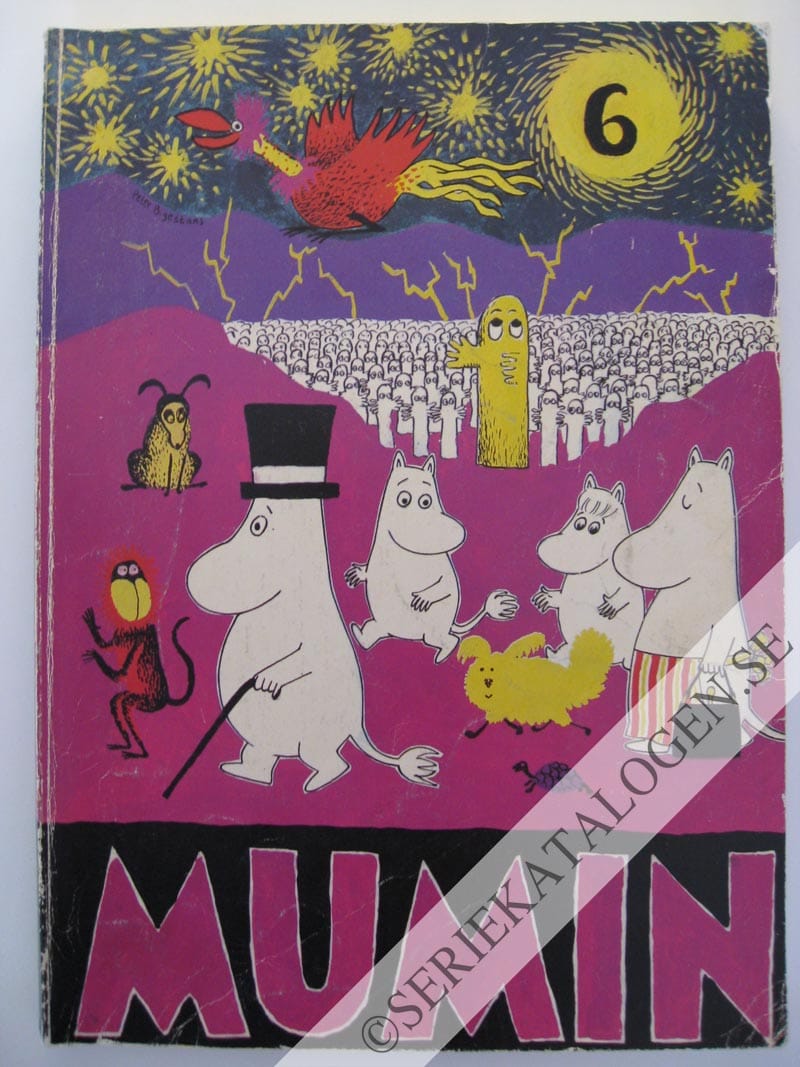 Framsida på Mumin #6 (1979)