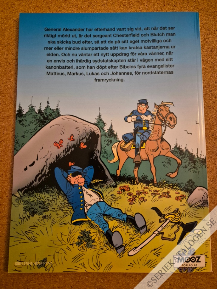Baksida på De fyra evangelisterna (2016)