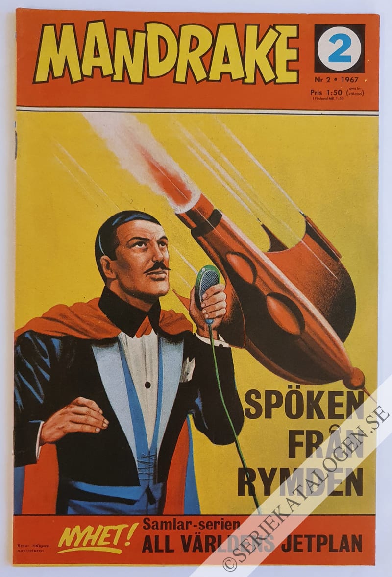 Framsida på Mandrake #2 (1967)