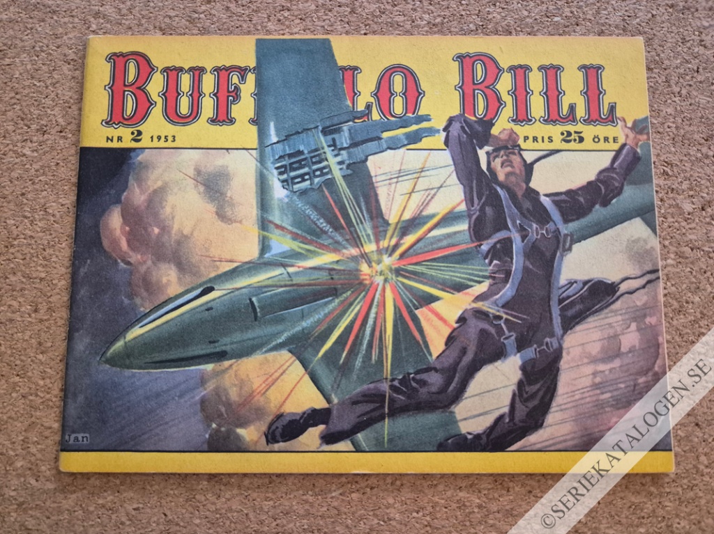 Framsida på Buffalo Bill #2 (1953)
