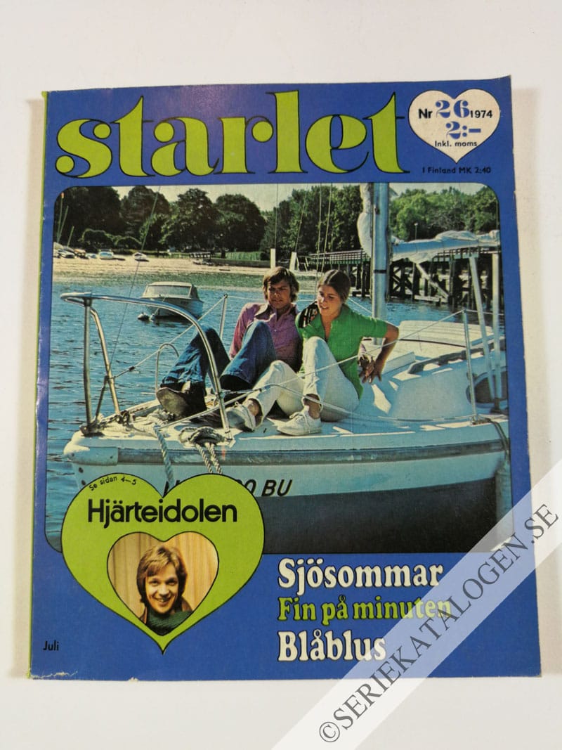 Framsida på Starlet #26 (1974)