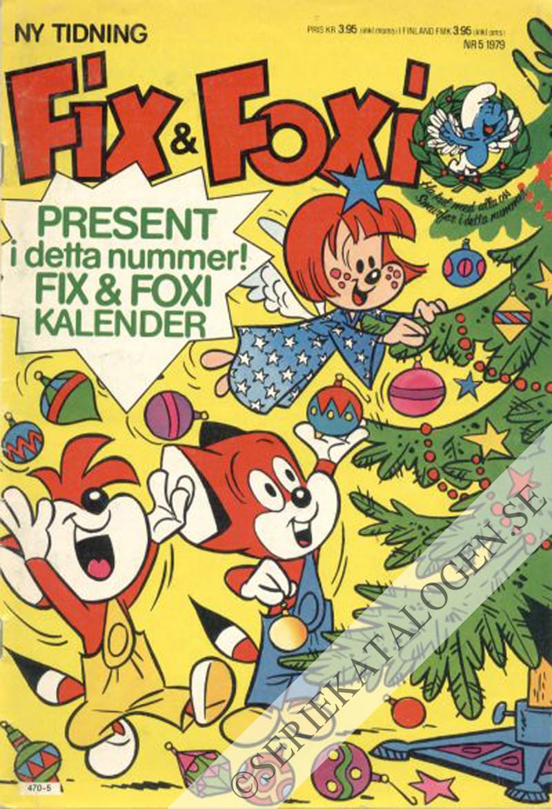 Framsida på Fix och Foxi #5 (1979)