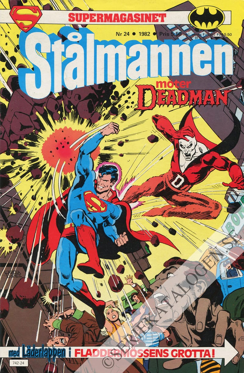 Framsida på Supermagasinet #24 (1982)