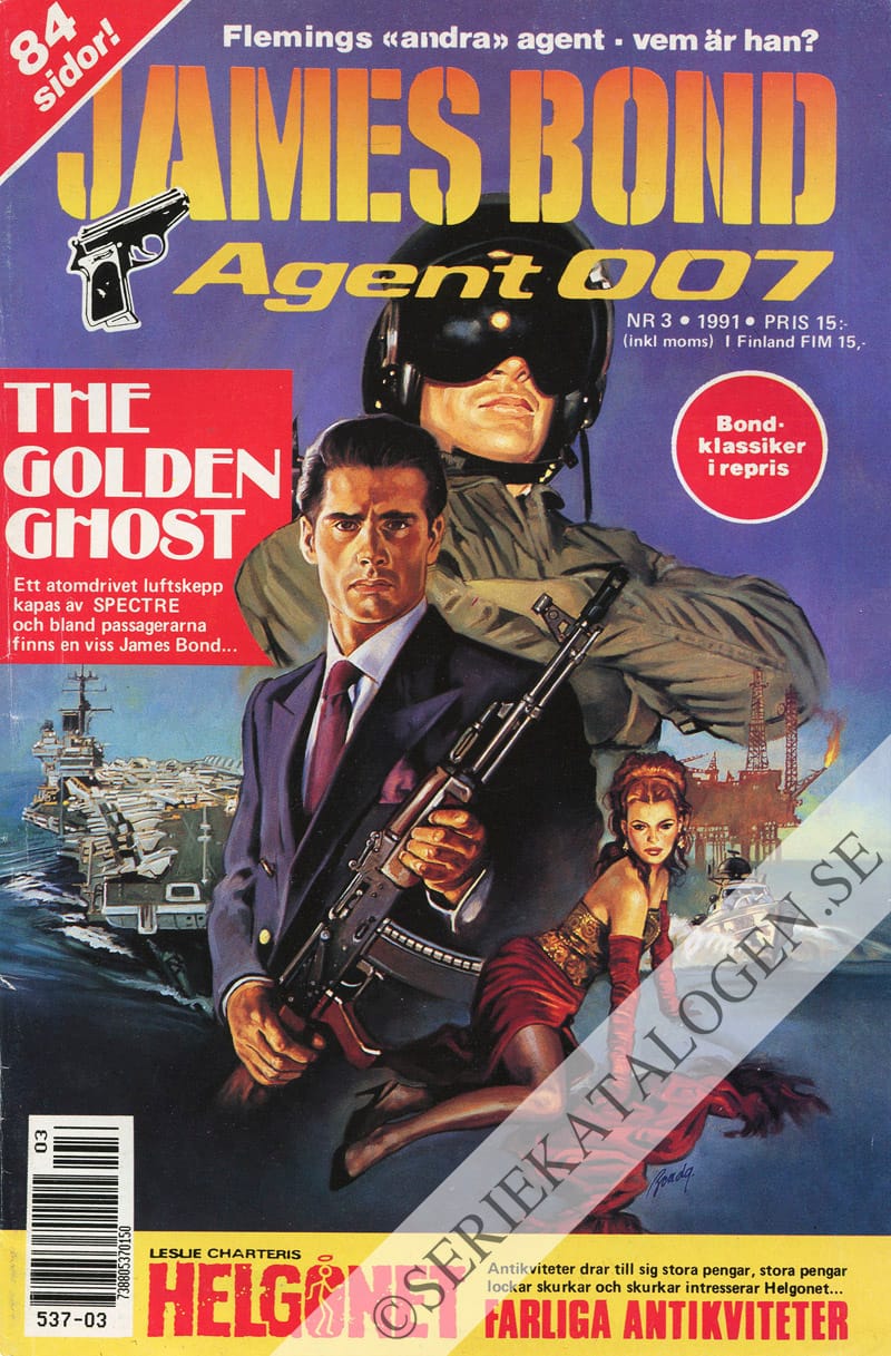Framsida på James Bond agent 007 #3 (1991)