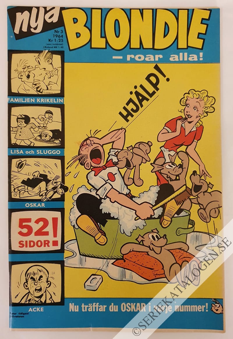 Framsida på Blondie #3 (1964)