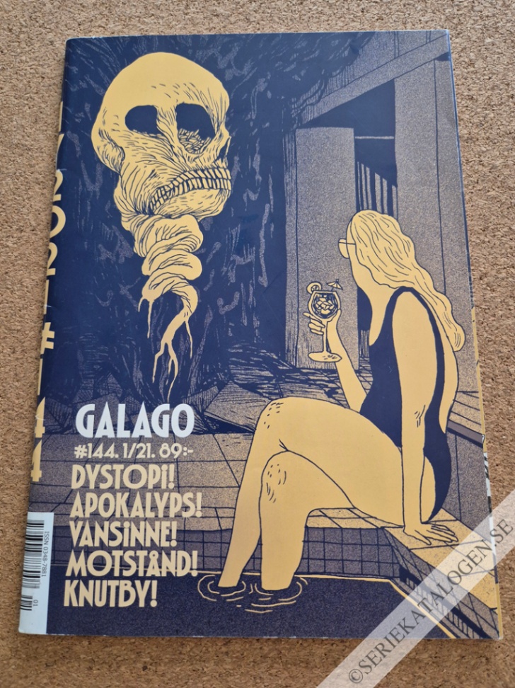 Framsida på Galago #1 (2021)