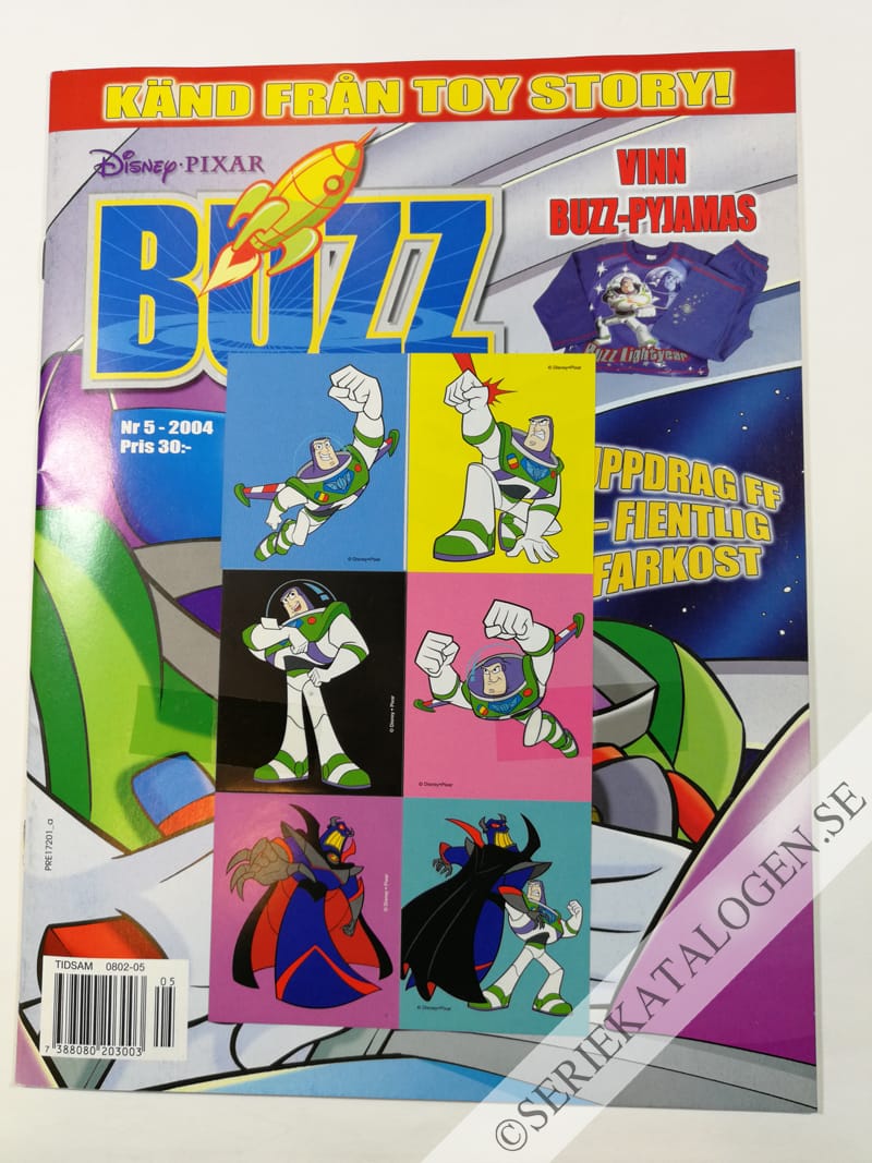 Framsida på Buzz Lightyear #5 (2004)