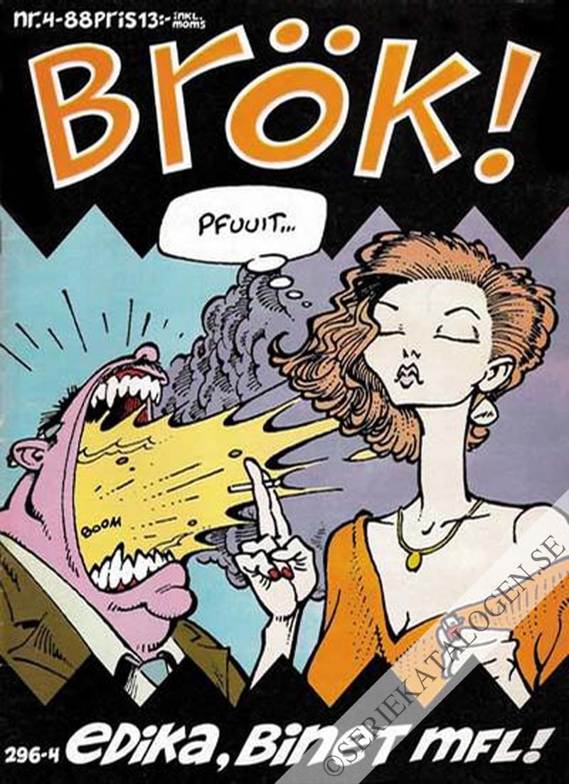 Framsida på Brök! #4 (1988)