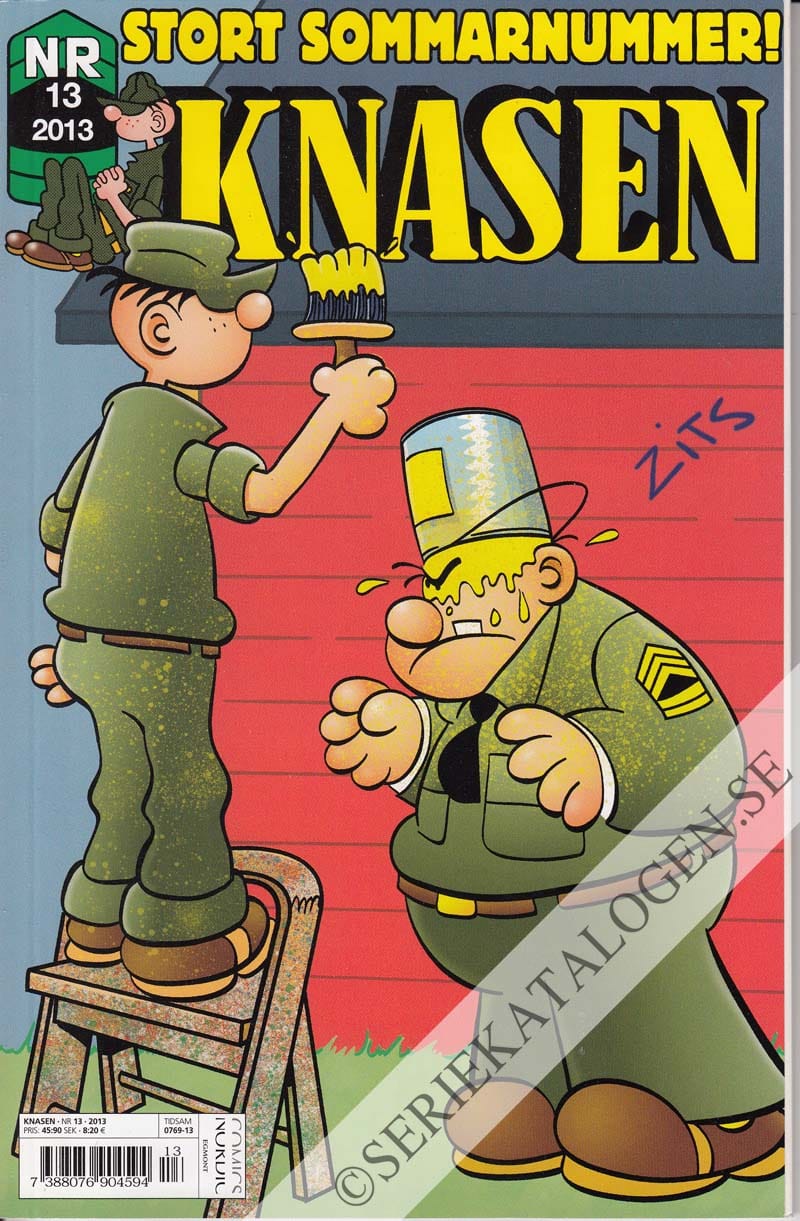 Framsida på Knasen #13 (2013)