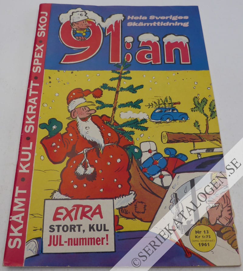 Framsida på 91:an #13 (1961)