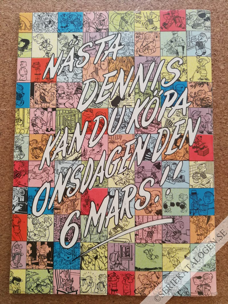 Baksida på Dennis på cirkus (1968)