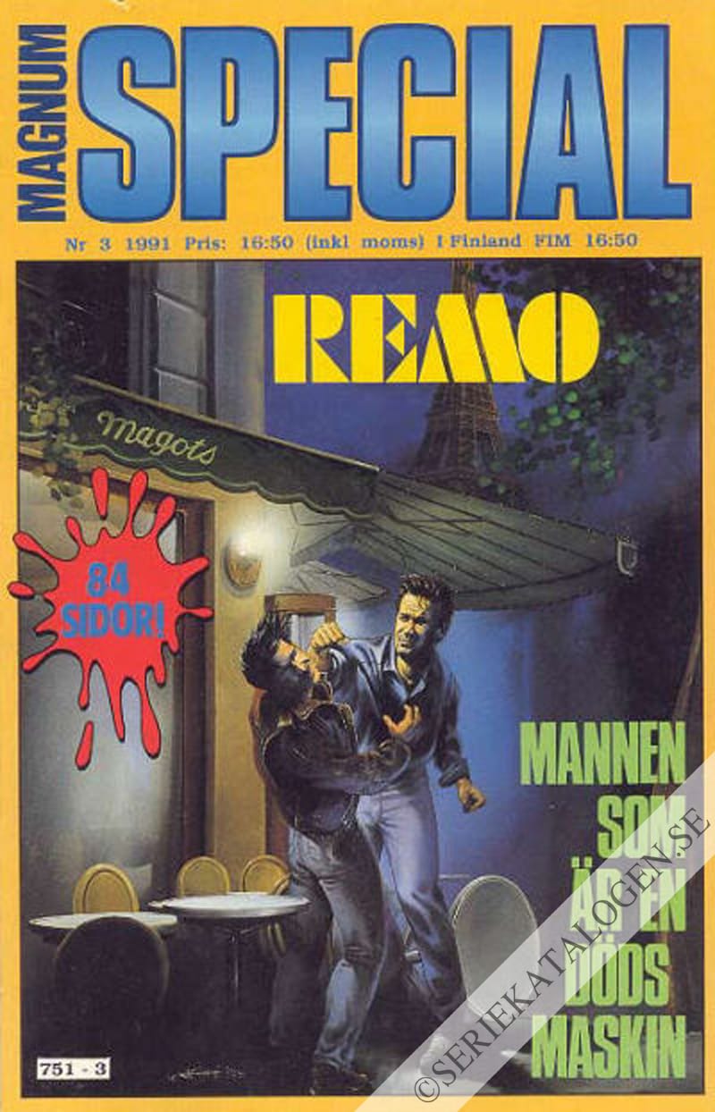 Framsida på Magnum special #3 (1991)