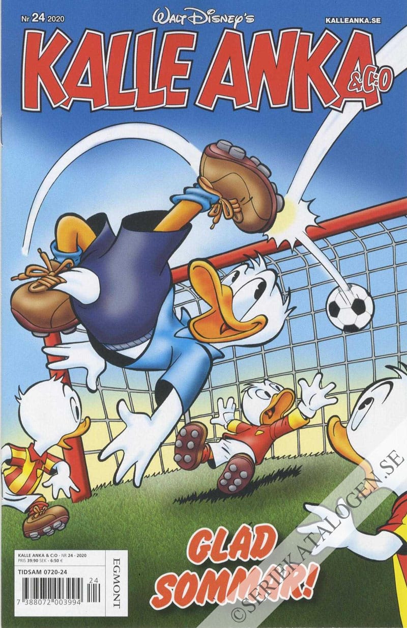 Framsida på Kalle Anka & C:o #24 (2020)