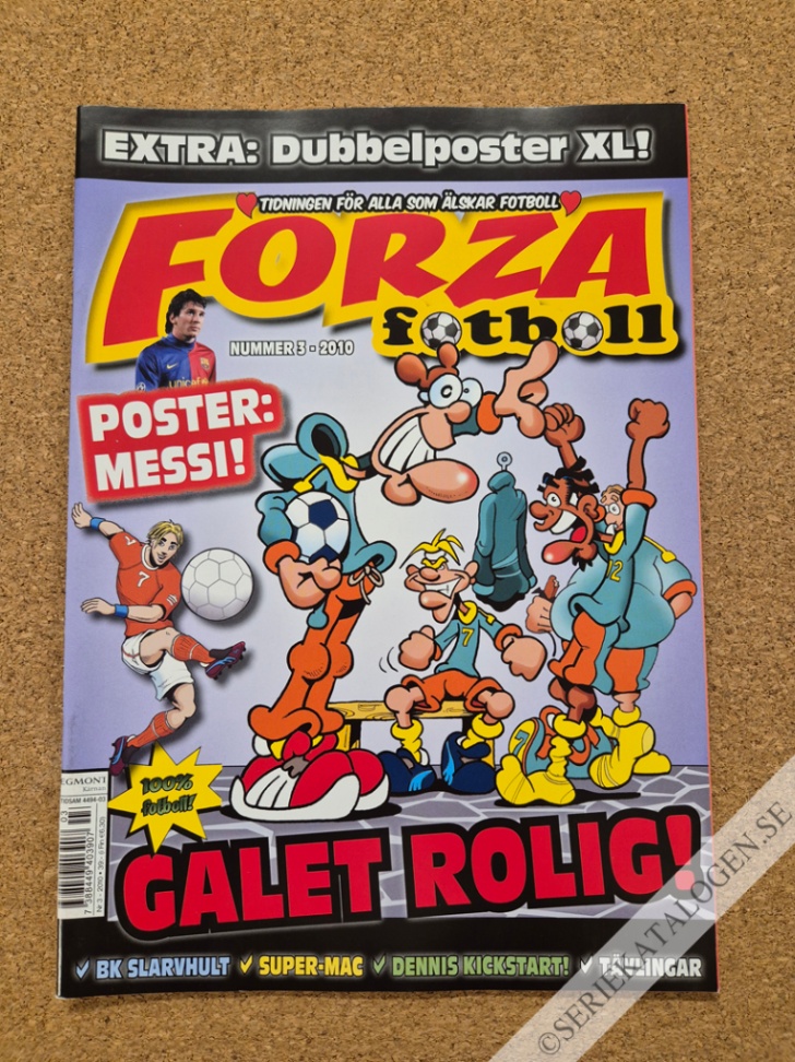 Framsida på Forza Fotboll #3 (2010)