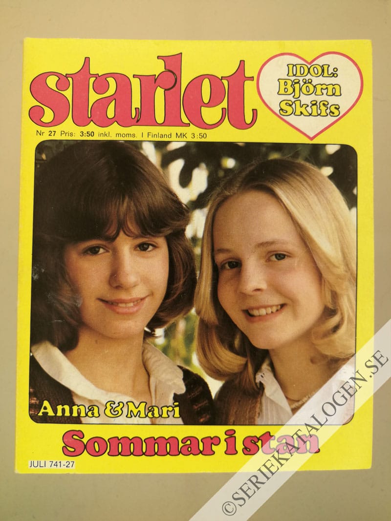 Framsida på Starlet #27 (1979)