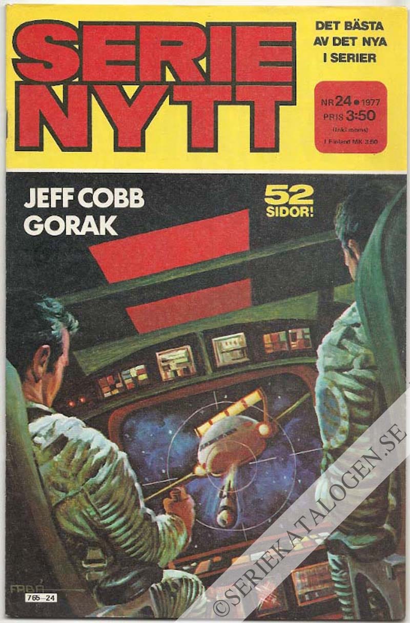 Framsida på Serie-Nytt #24 (1977)