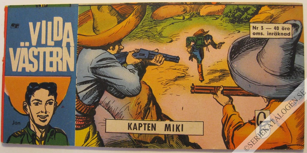 Framsida på Vilda Västern #3 (1965)