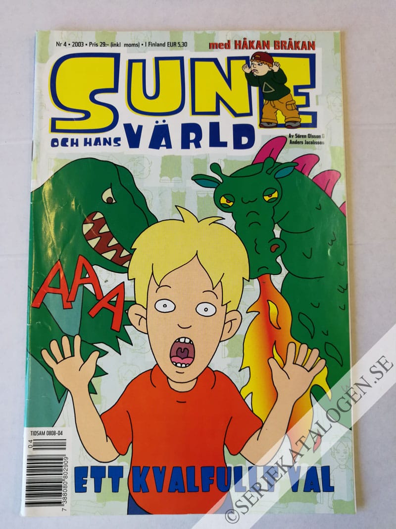 Framsida på Sune och hans värld #4 (2003)