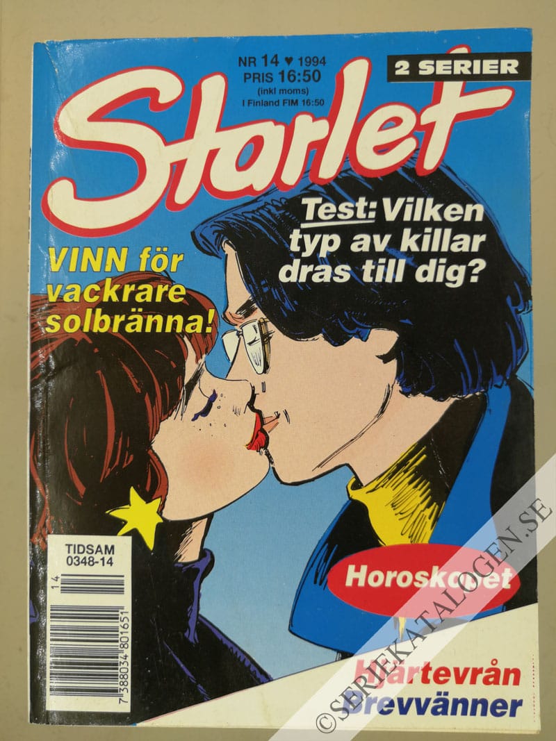 Framsida på Starlet #14 (1994)