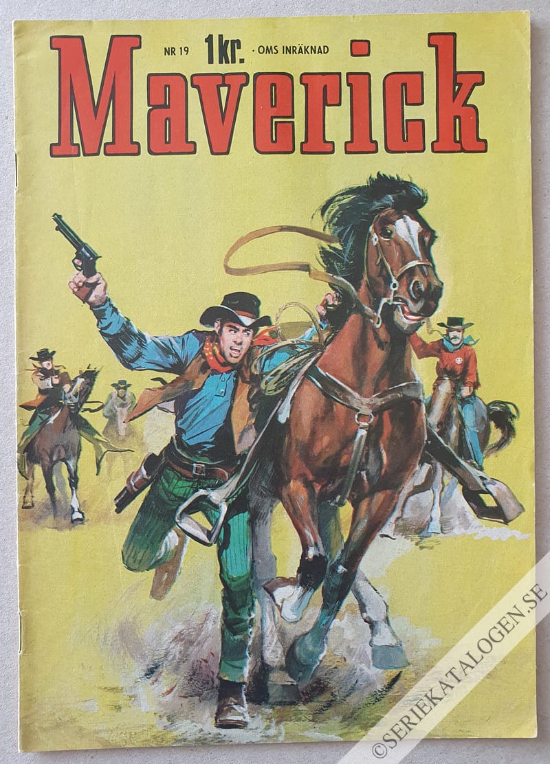 Framsida på Maverick #19 (1965)