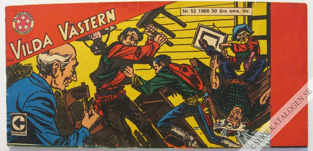 Framsida på Vilda Västern #52 (1967)