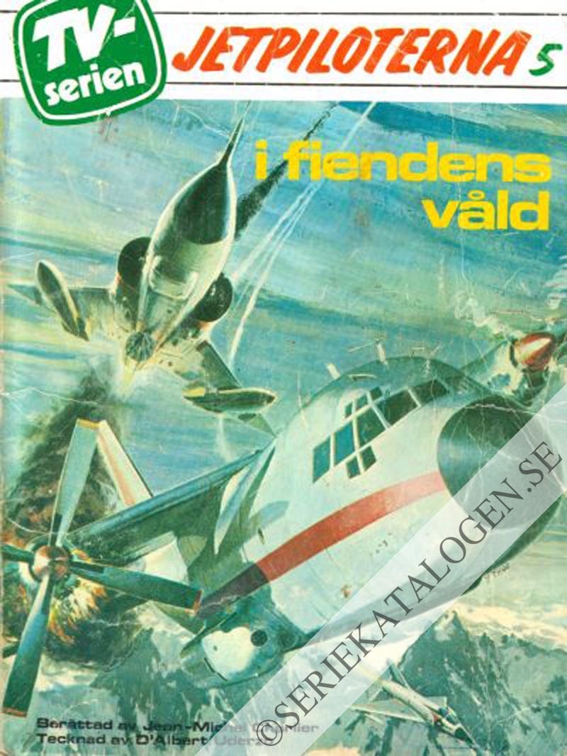 Framsida på Jetpiloterna I fiendens våld (1972)