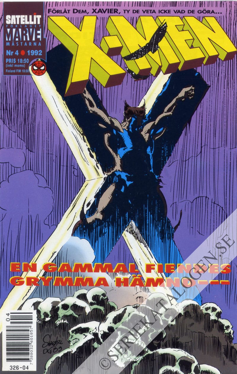 Framsida på X-Men #4 (1992)