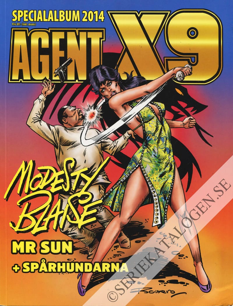 Framsida på Agent X9 specialalbum # (2014)