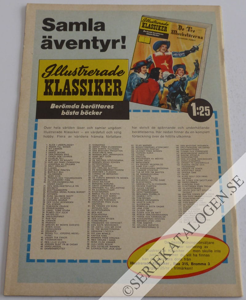 Baksida på Romarna segrar (1965)