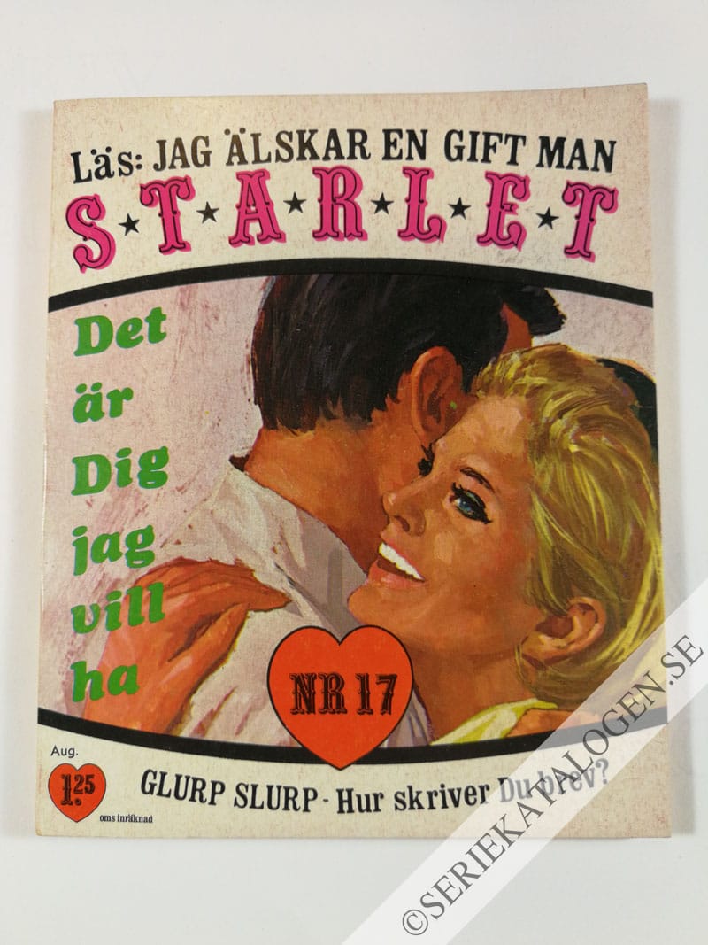 Framsida på Starlet #17 (1967)
